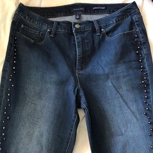 Beaded jeans